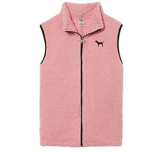 NEW! VS PINK Sherpa Vest